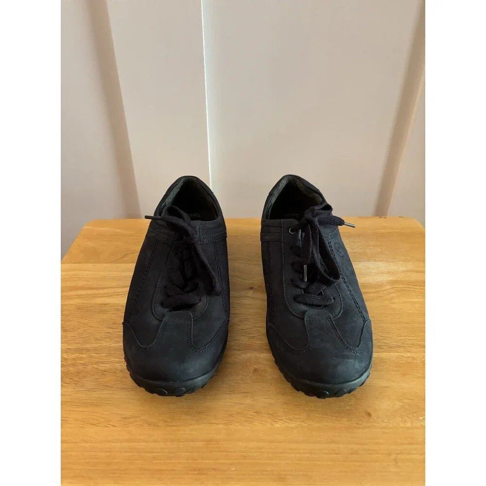 Gabor Rollingsoft Women’s Navy Nubuck Walking Shoes Sneakers Size 5.5 Comfort